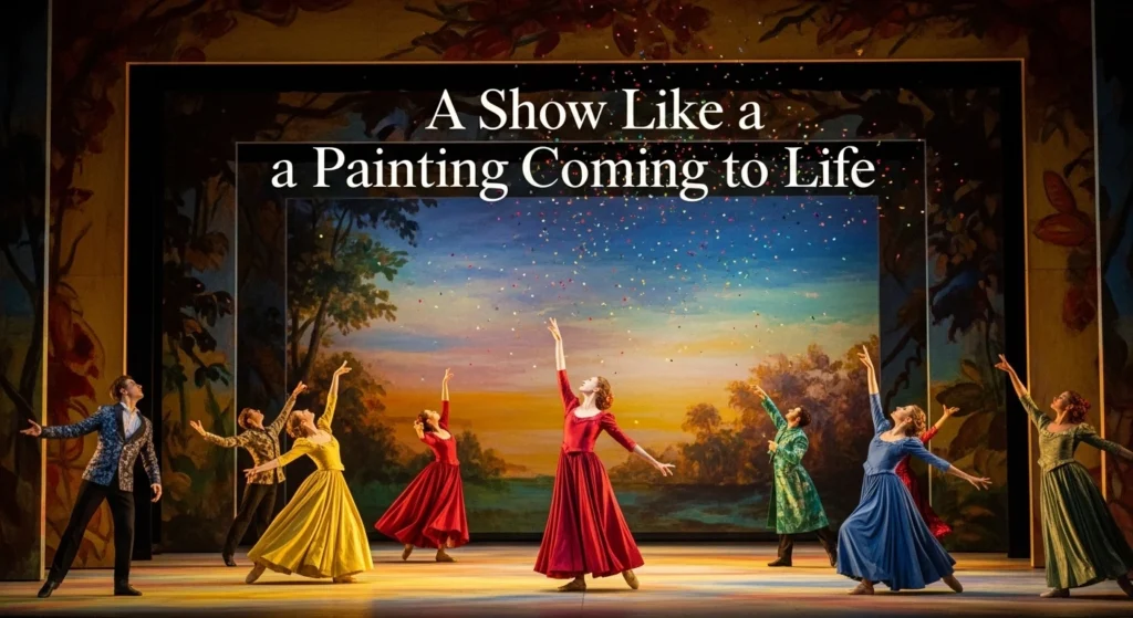 A Show Like a Painting Coming to Life