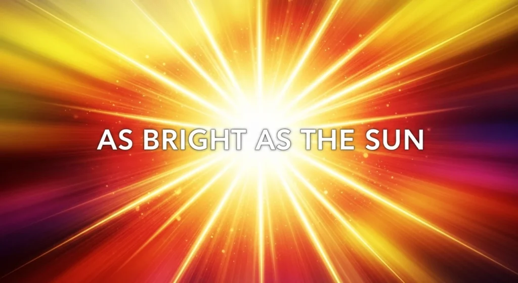 As Bright as the Sun