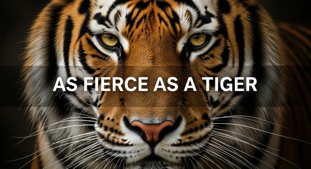 As Fierce as a Tiger