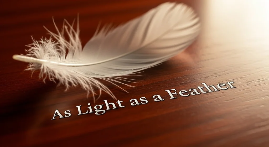As Light as a Feather