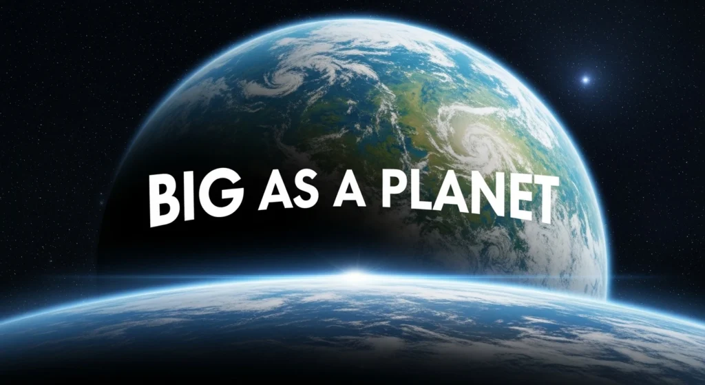 Big as a Planet