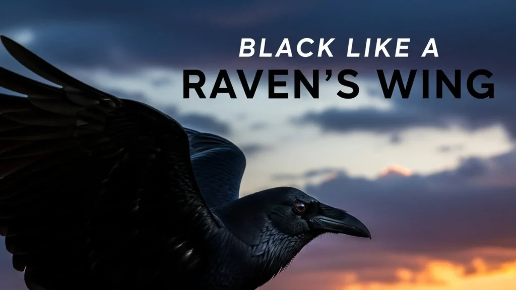 Black Like a Raven’s Wing