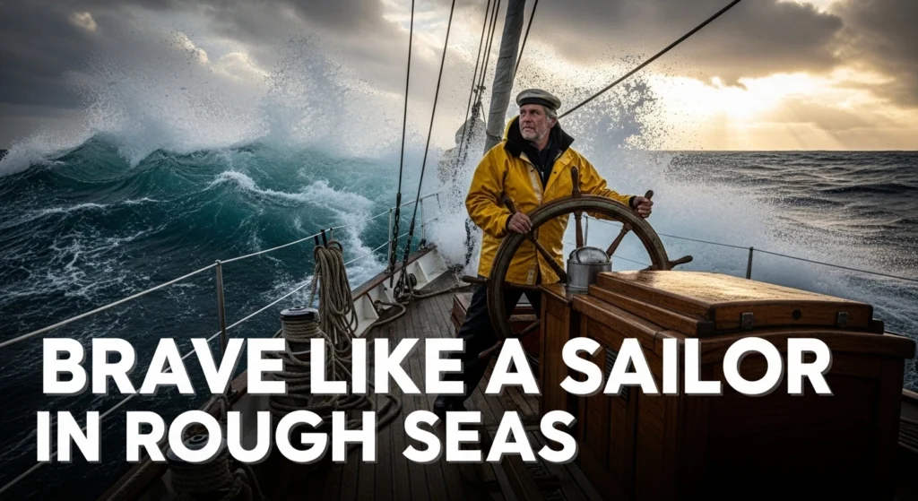 Brave Like a Sailor in Rough Seas