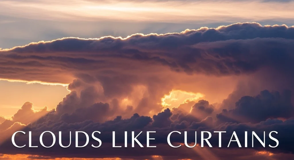 Clouds Like Curtains