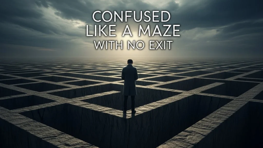 Confused Like a Maze With No Exit