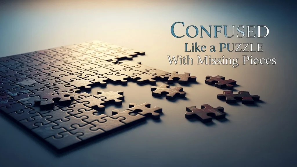 Confused Like a Puzzle With Missing Pieces