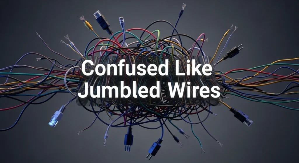 Confused Like Jumbled Wires