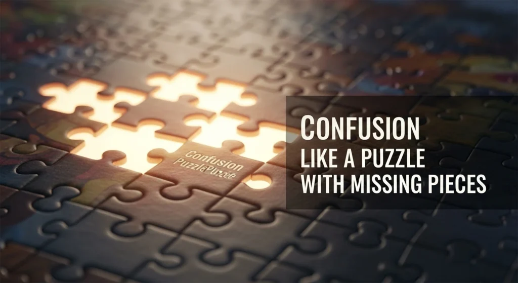 Confusion Like a Puzzle with Missing Pieces