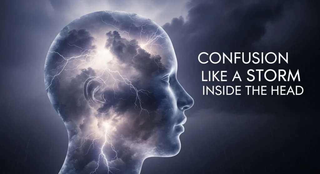 Confusion Like a Storm Inside the Head