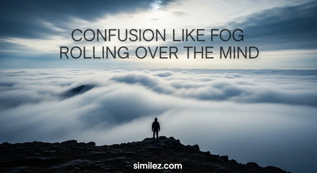 Confusion Like Fog Rolling Over the Mind
