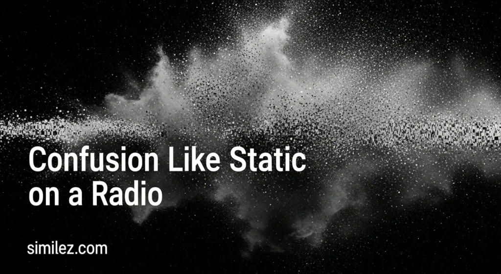 Confusion Like Static on a Radio