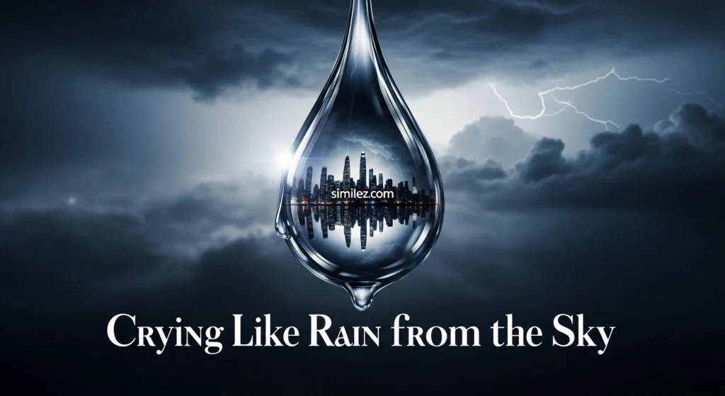 Crying Like Rain from the Sky