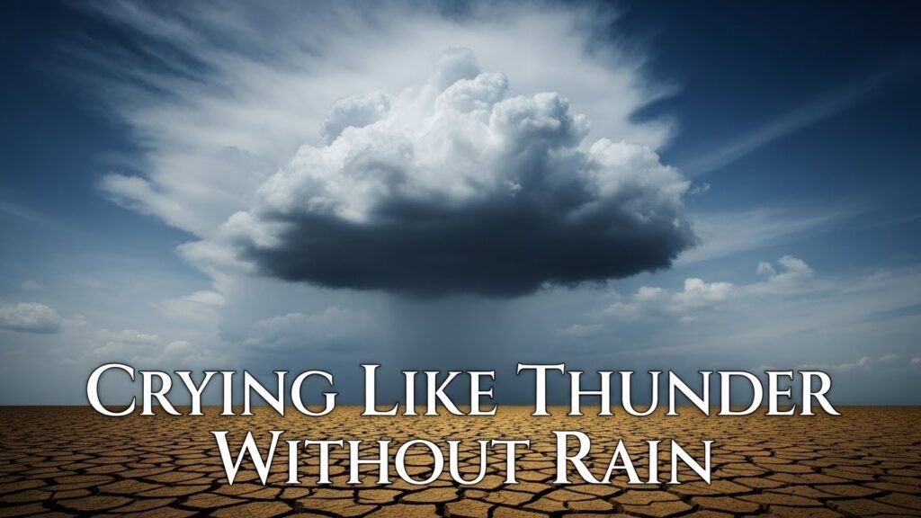 Crying Like Thunder Without Rain