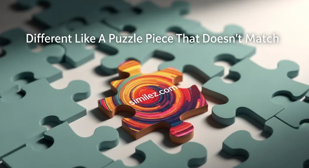 Different Like a Puzzle Piece That Doesn’t Match