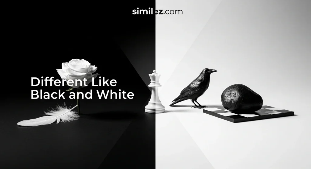 Different Like Black and White