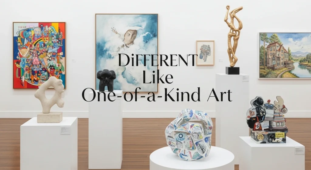 Different Like One-of-a-Kind Art