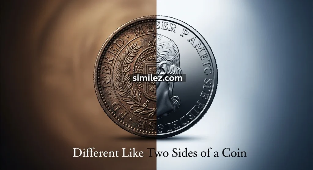 Different Like Two Sides of a Coin