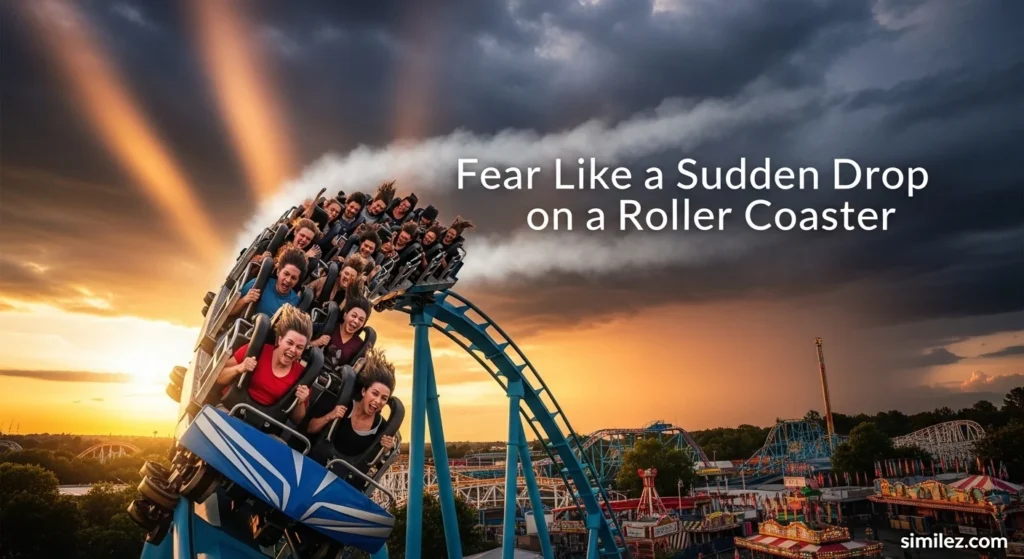 Fear Like a Sudden Drop on a Roller Coaster