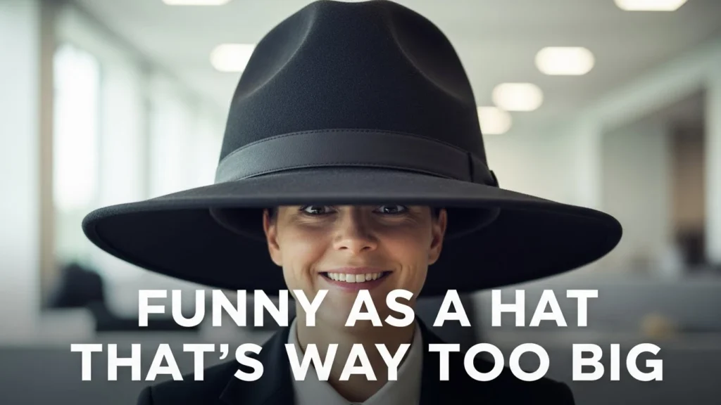 Funny as a Hat That’s Way Too Big