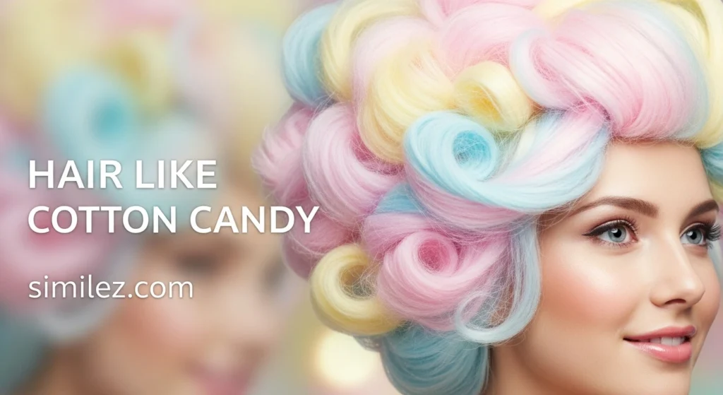 Hair Like Cotton Candy