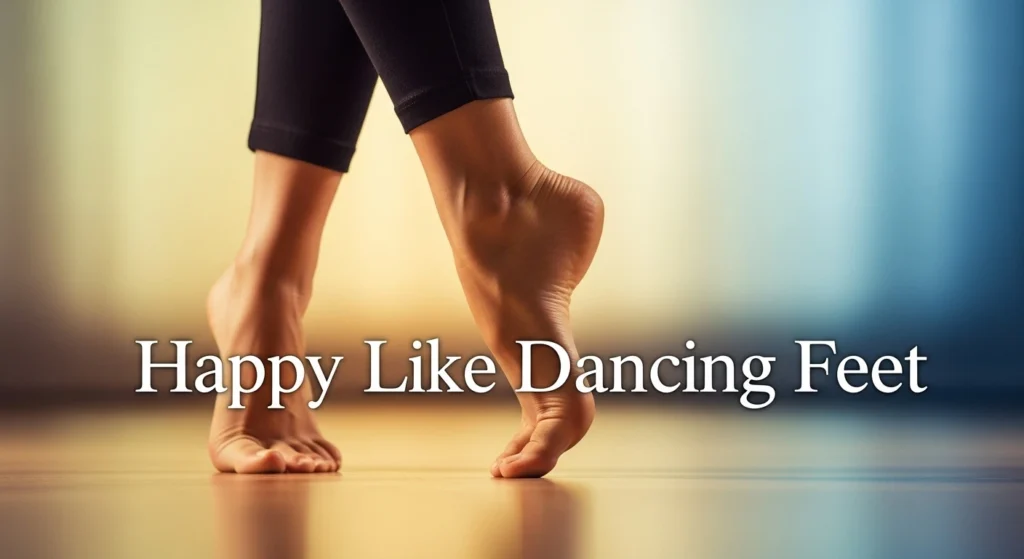 Happy Like Dancing Feet