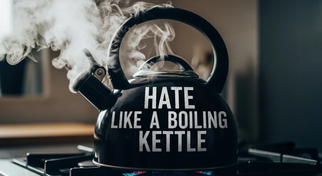 Hate Like a Boiling Kettle