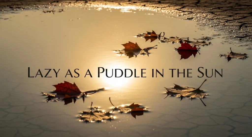 Lazy as a Puddle in the Sun