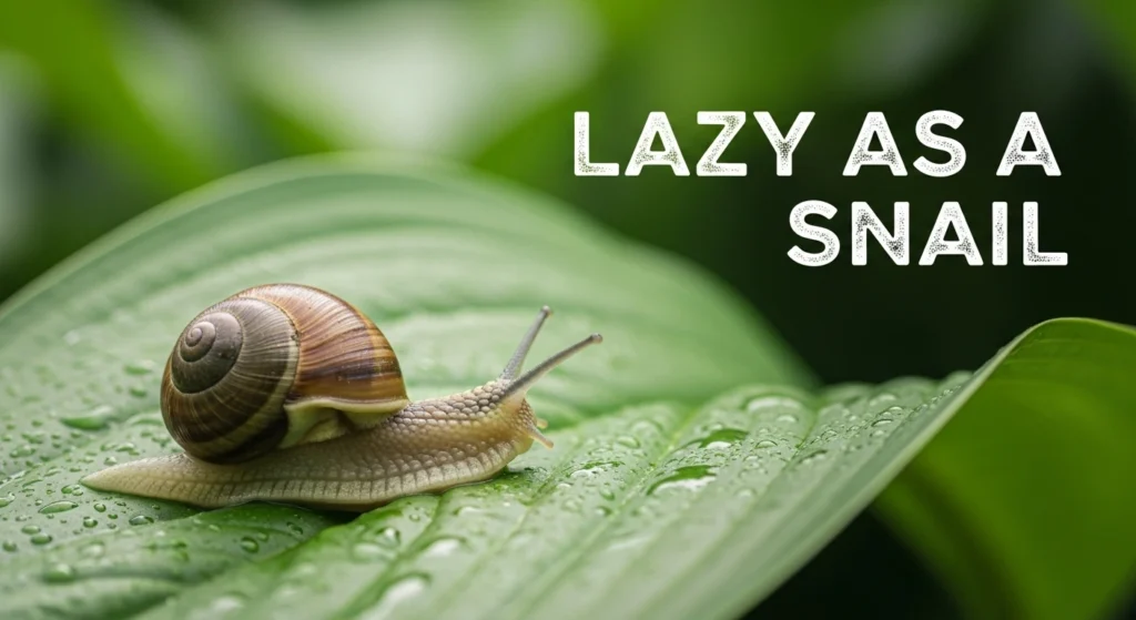 Lazy as a Snail