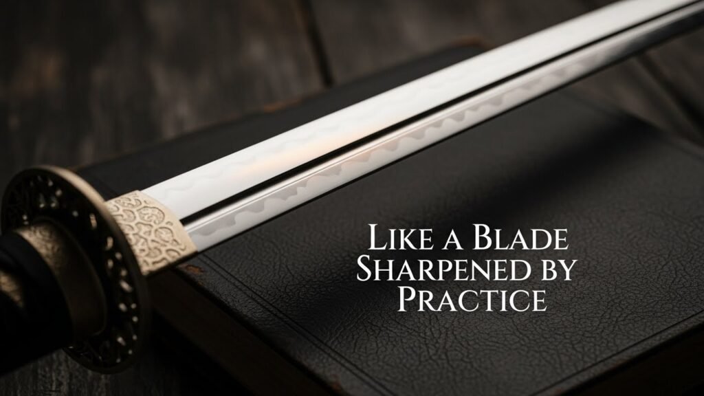 Like a Blade Sharpened by Practice