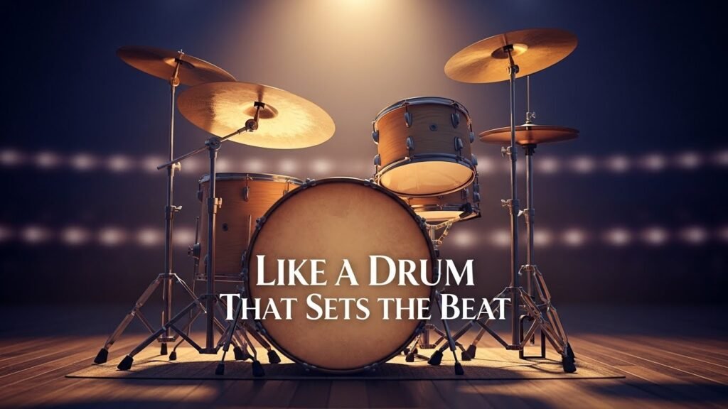 Like a Drum That Sets the Beat
