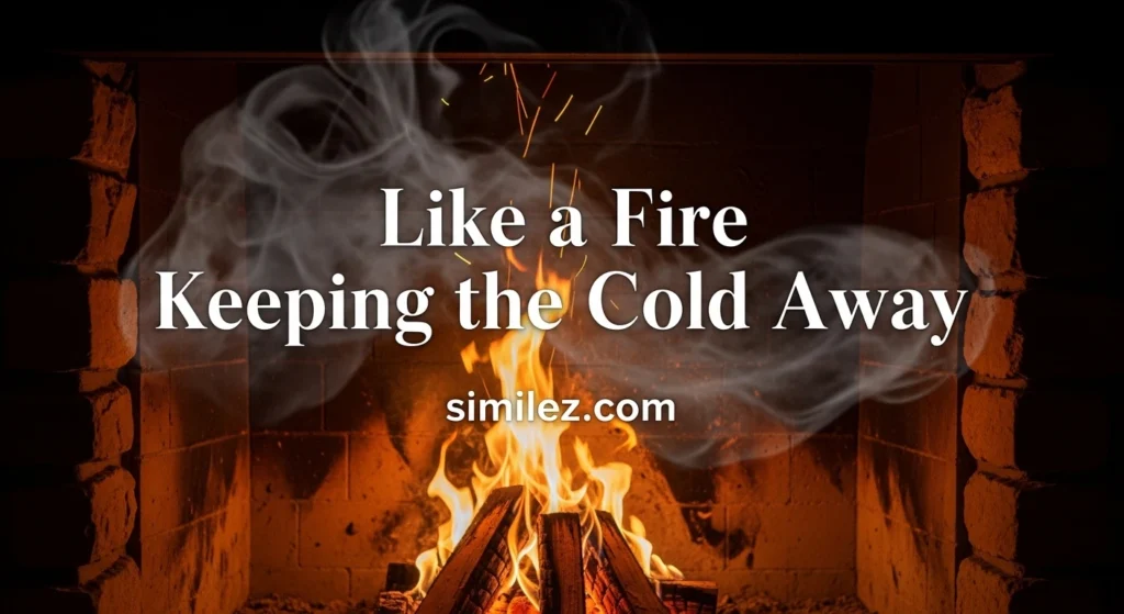 Like a Fire Keeping the Cold Away