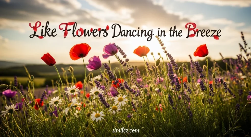 Like Flowers Dancing in the Breeze