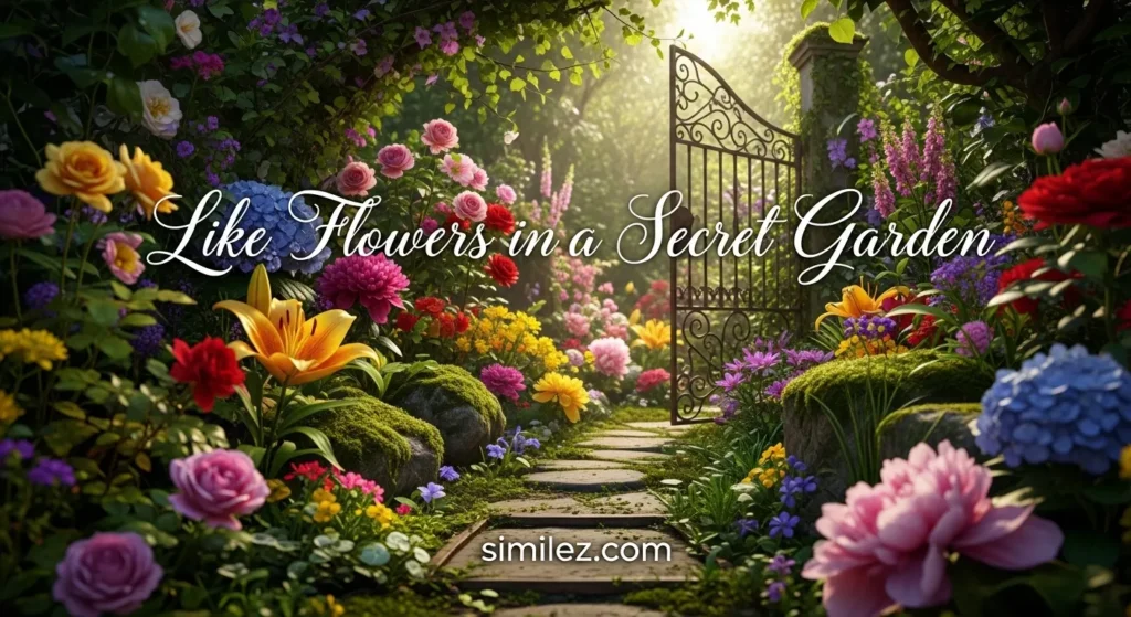 Like Flowers in a Secret Garden