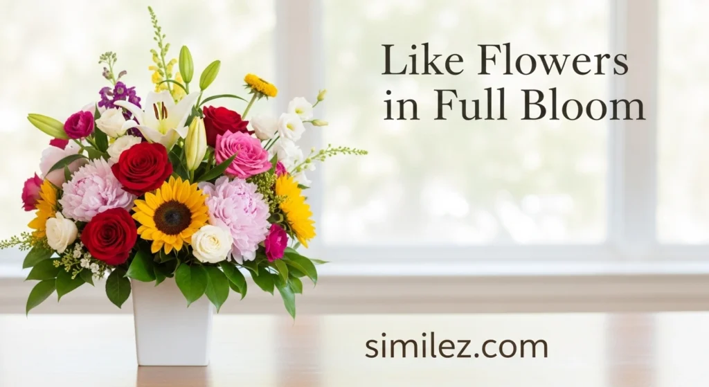 Like Flowers in Full Bloom