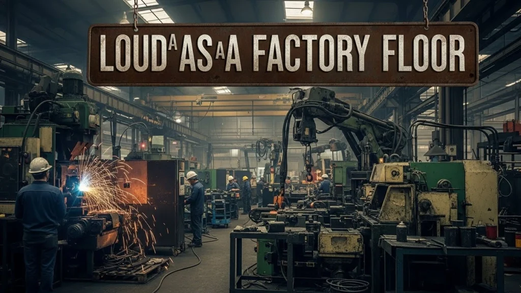 Loud as a Factory Floor