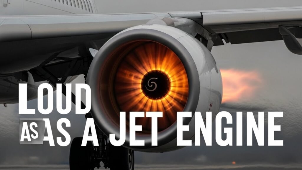 Loud as a Jet Engine