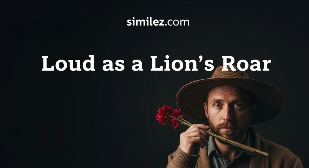 Loud as a Lion’s Roar