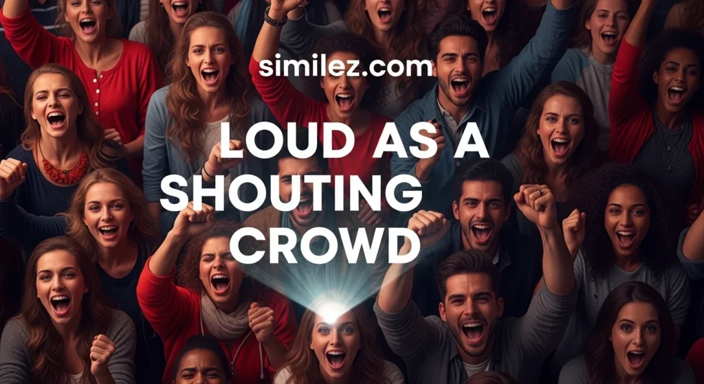 Loud as a Shouting Crowd