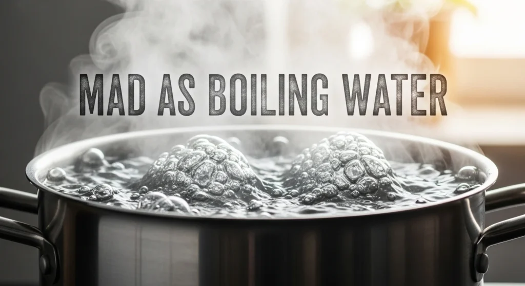 Mad as Boiling Water