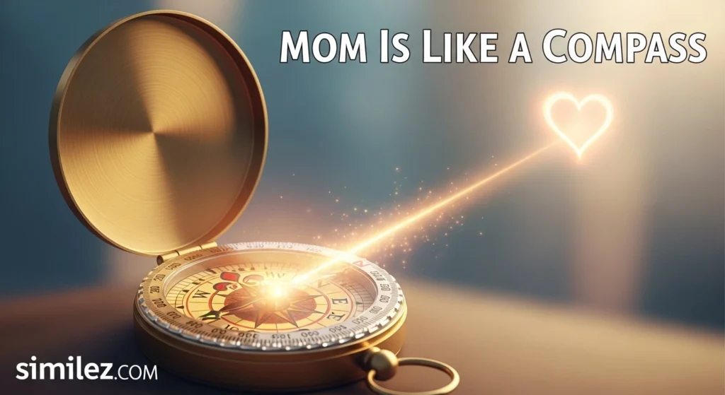 Mom Is Like a Compass