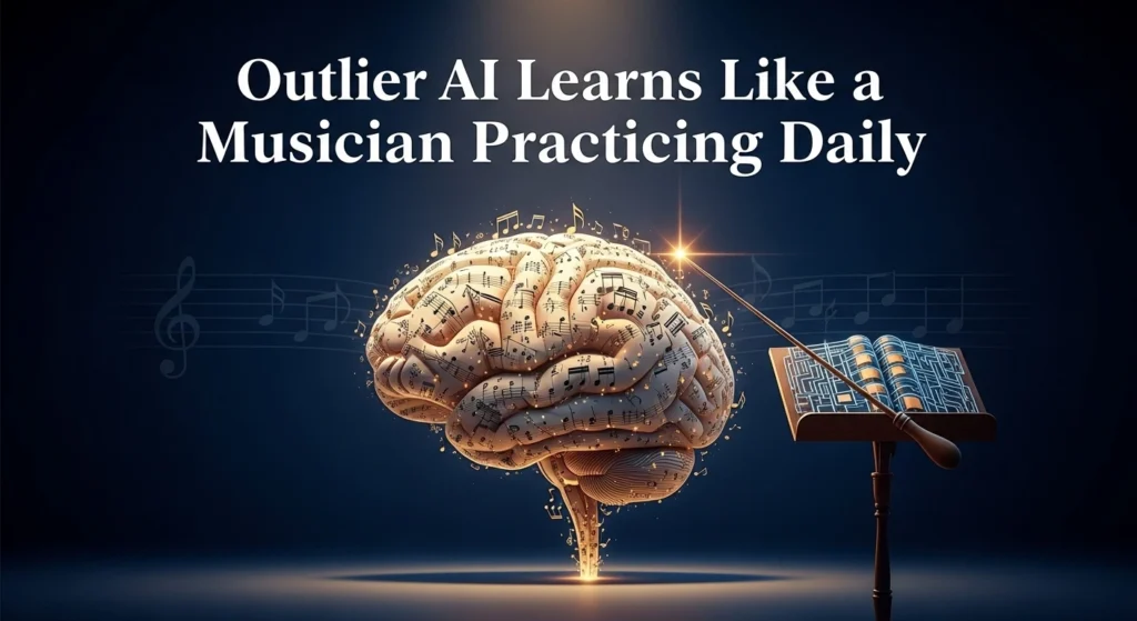 Outlier AI Learns Like a Musician Practicing Daily