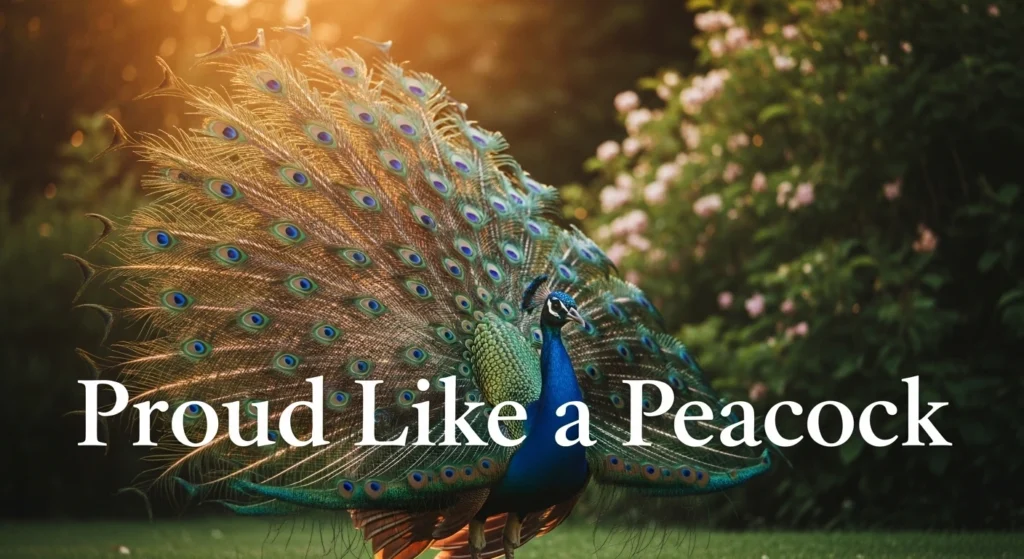 Proud Like a Peacock