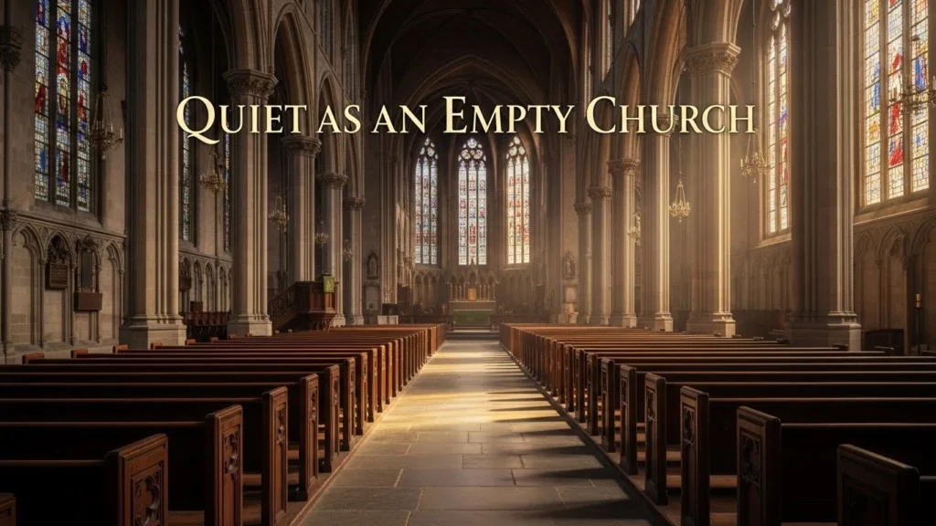 Quiet as an Empty Church