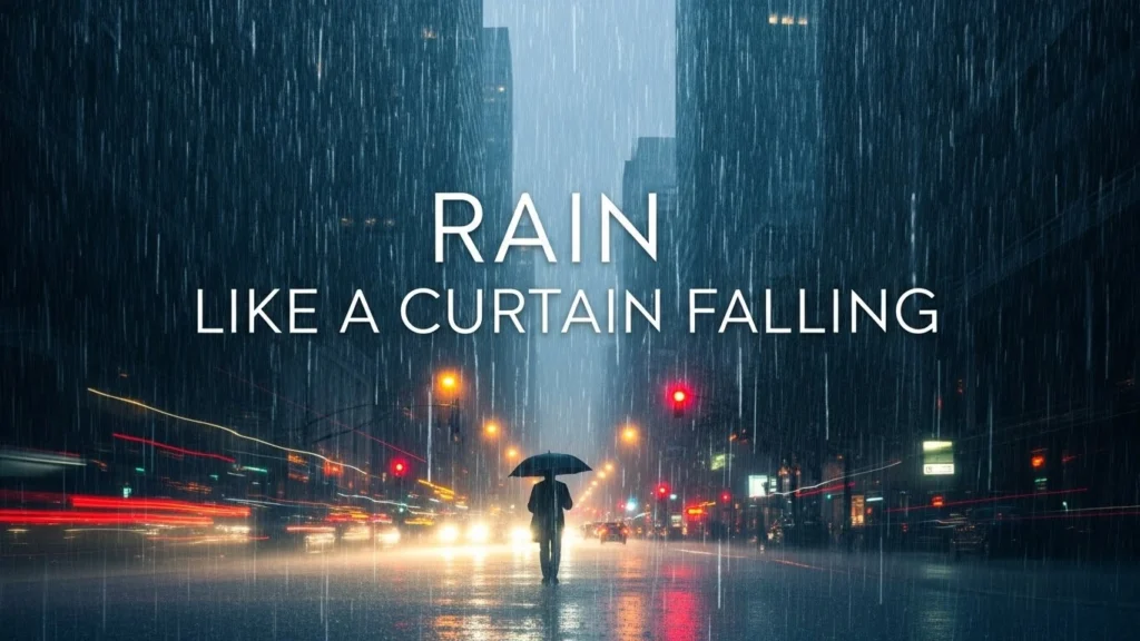 Rain Like a Curtain Falling
