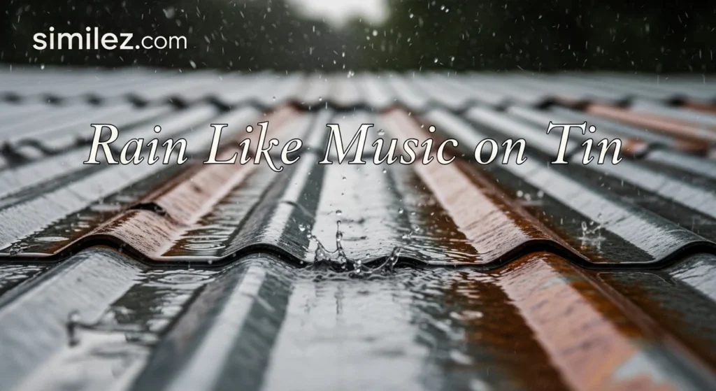 Rain Like Music on Tin