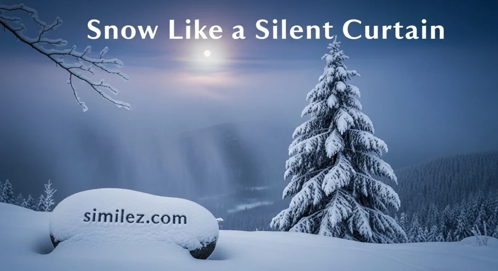 Snow Like a Silent Curtain