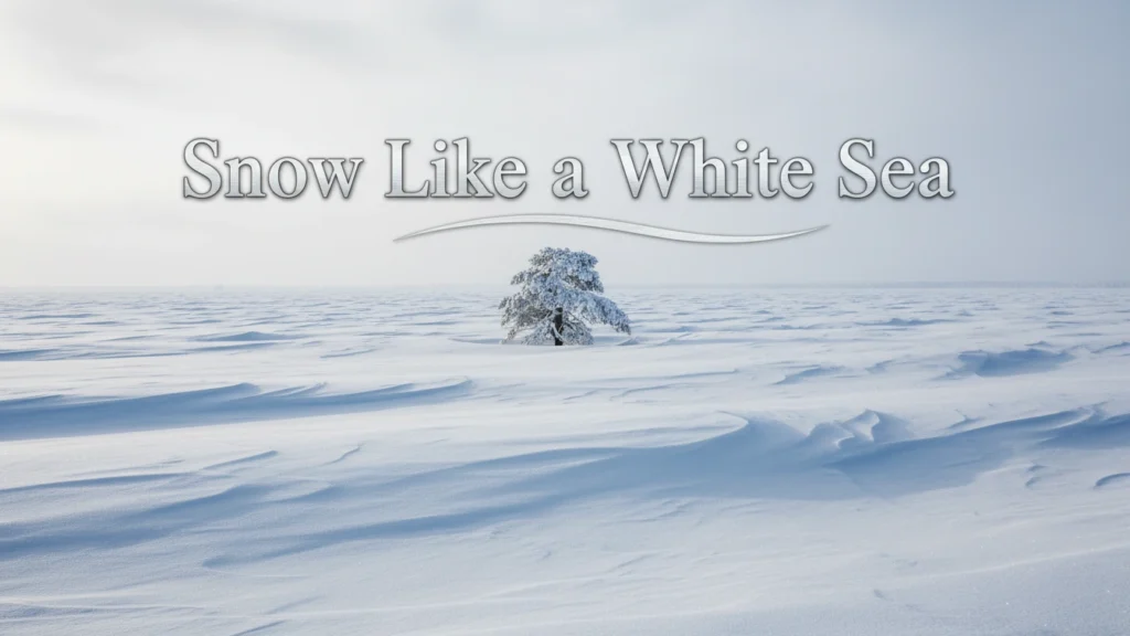 Snow Like a White Sea
