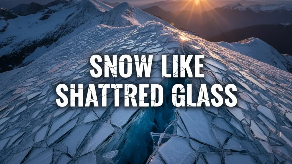 Snow Like Shattered Glass