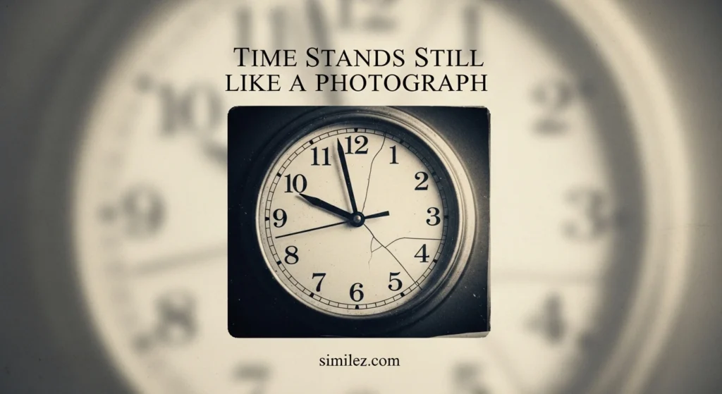 Time Stands Still Like a Photograph