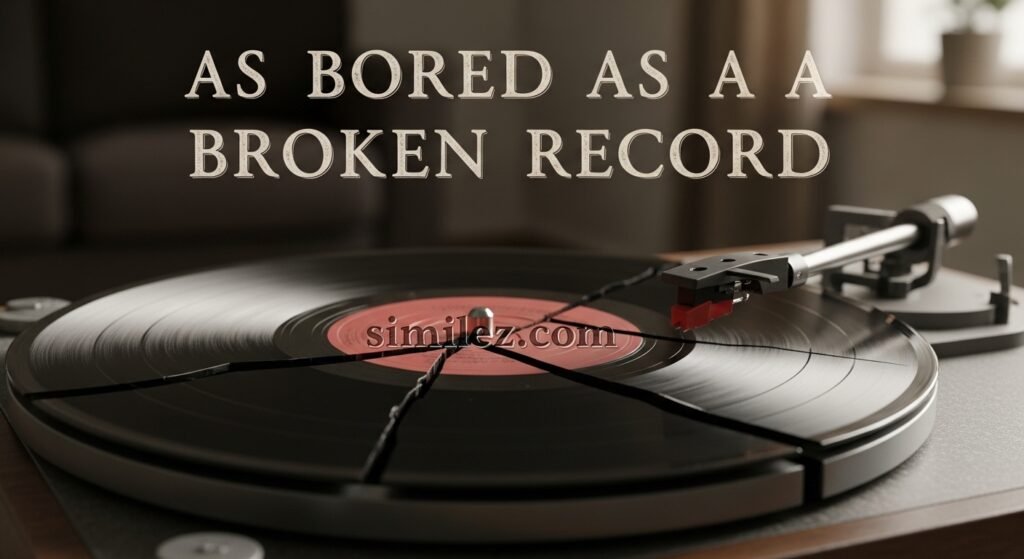As Bored as a Broken Record